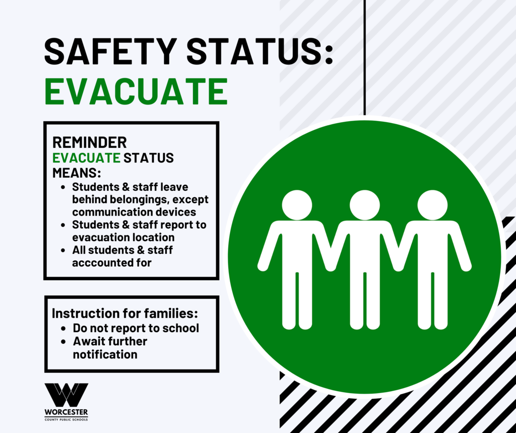 Evacuate