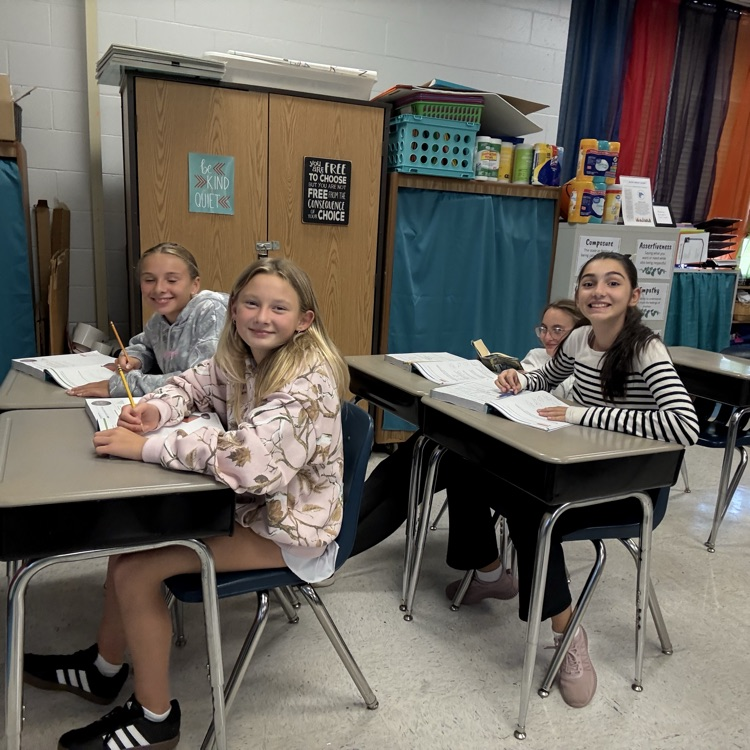 Mrs. Buntings class is hard at work mastering the area of triangles and polygons! We’re so proud of their focus, perseverance, and problem-solving skills! 