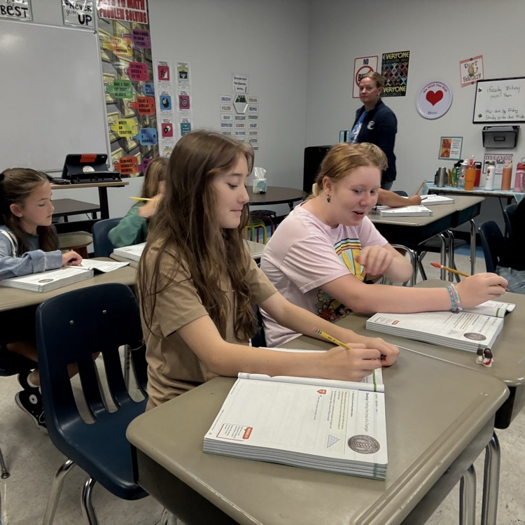 Mrs. Buntings class is hard at work mastering the area of triangles and polygons! We’re so proud of their focus, perseverance, and problem-solving skills! 