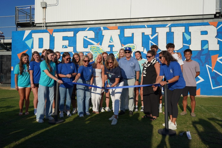 Morgan’s message ribbon cutting