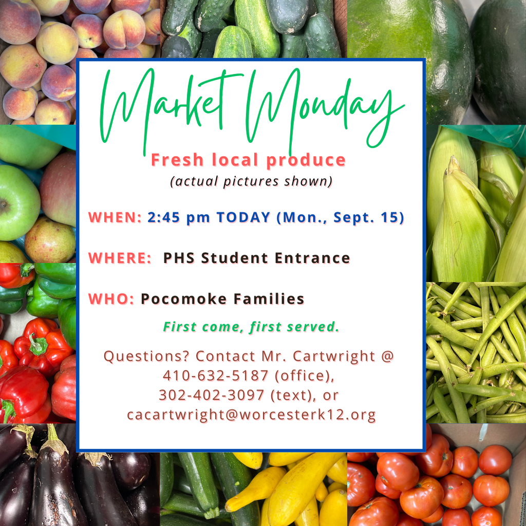 Market Monday produce