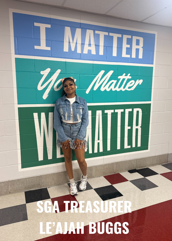 Congratulations Le'Ajah SGA Treasurer!