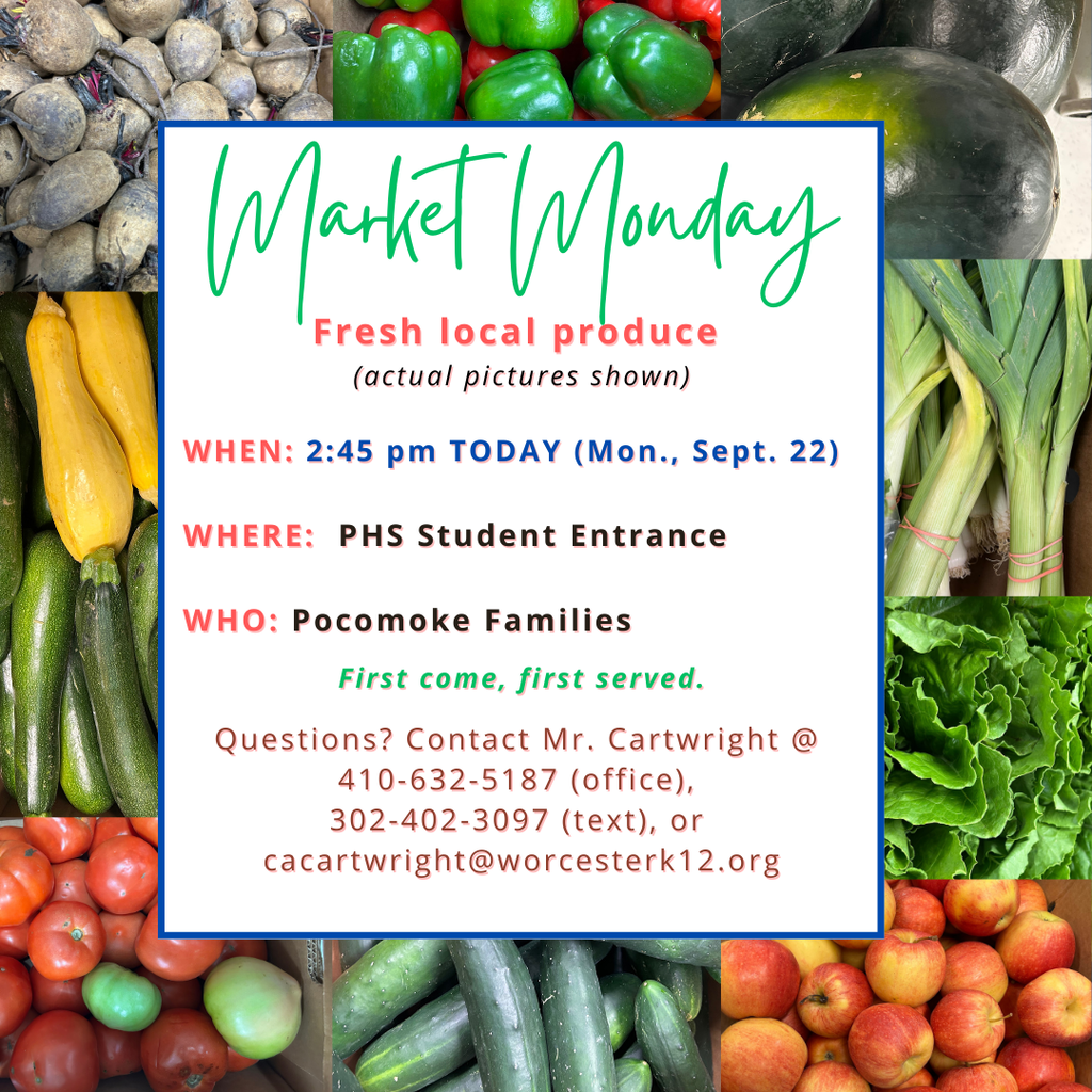 Market Monday produce