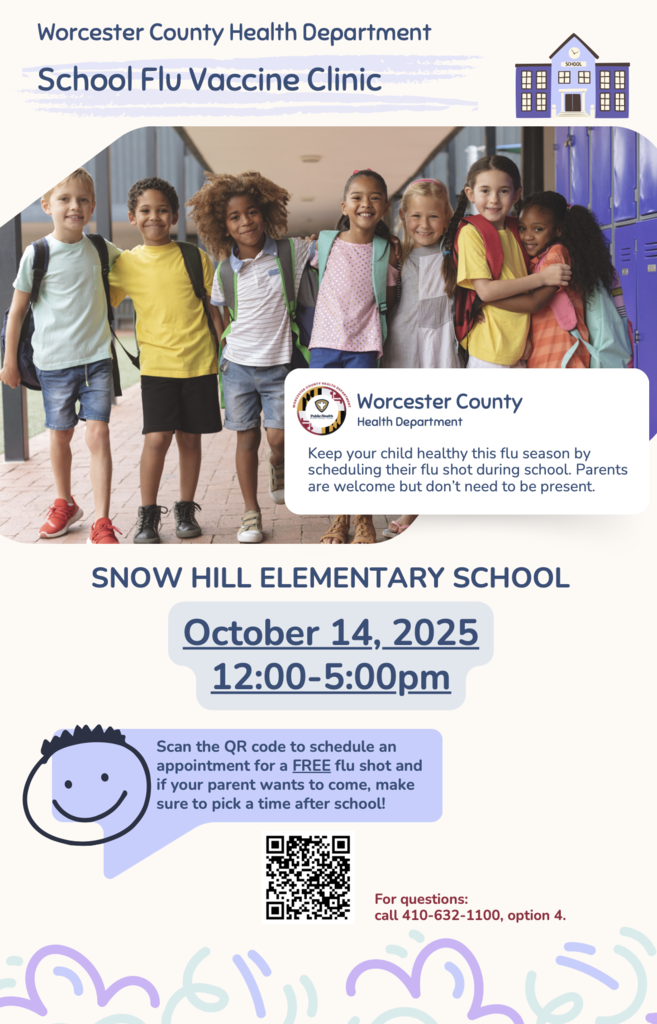 School Flu Vaccine Clinic October 14
