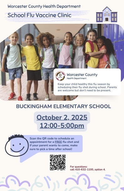 BES Flu Clinic Flyer 2025