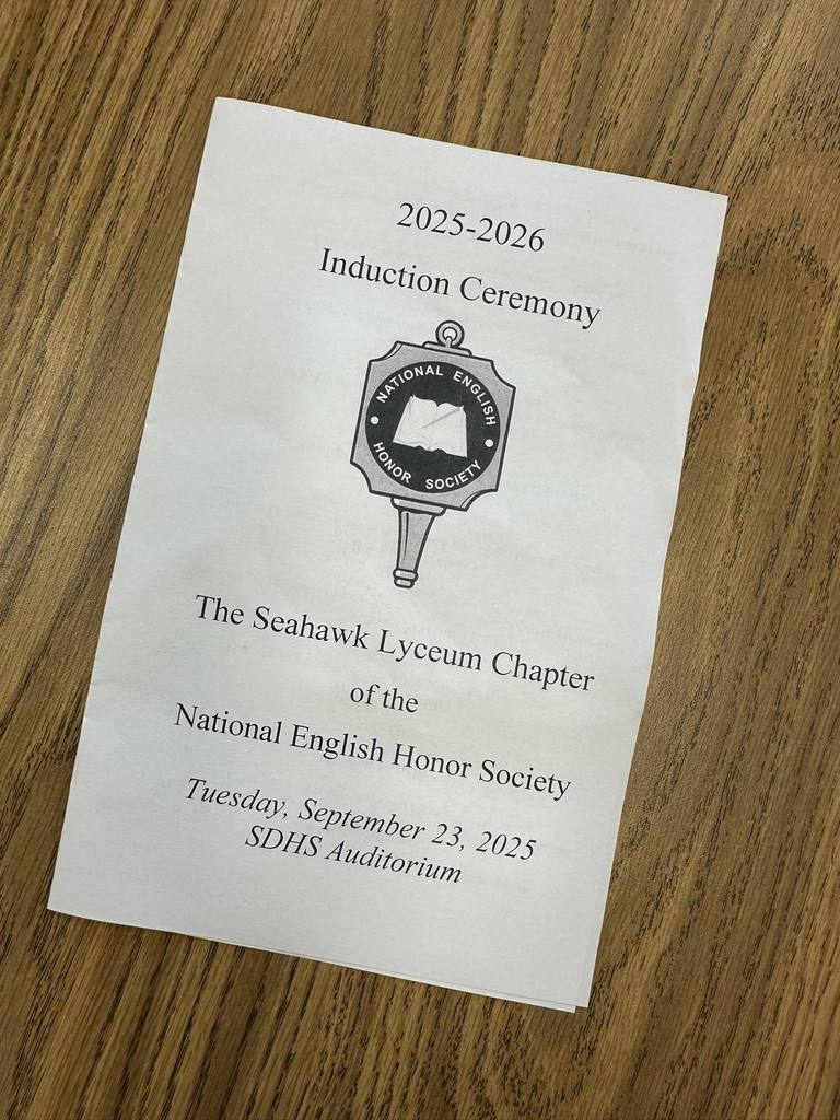NEHS inductions 2025