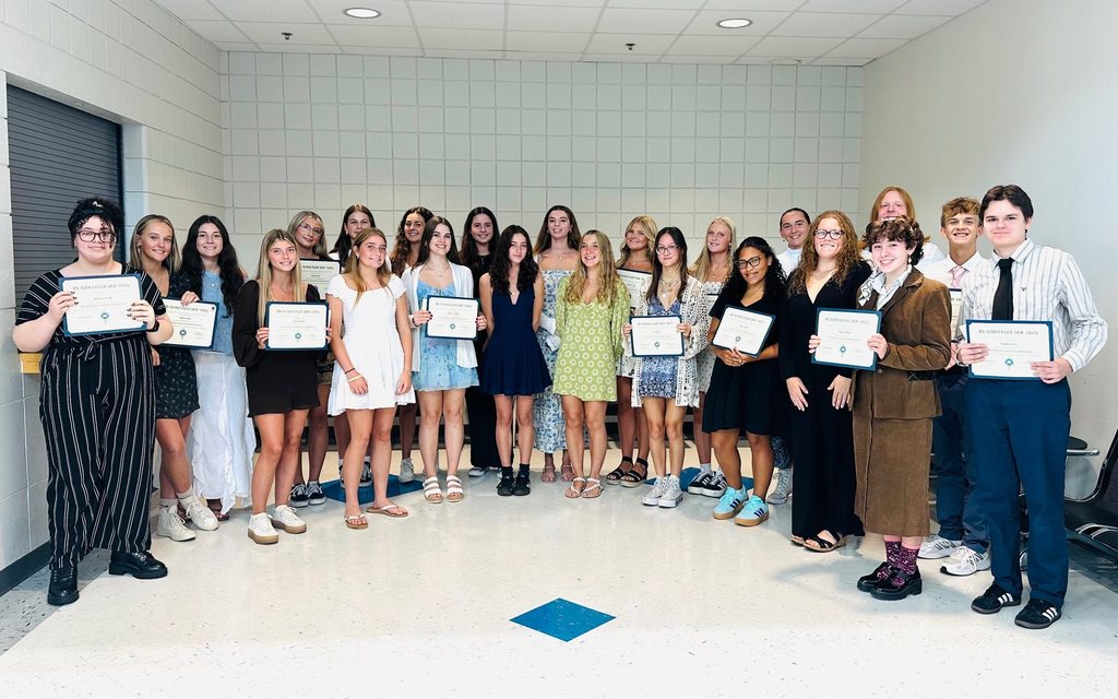 NEHS inductions 2025