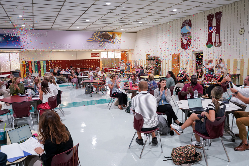SHMS Apple Distinguished School Celebration