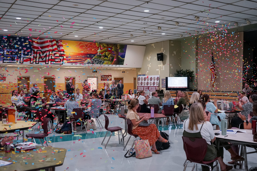 SHMS Apple Distinguished School Celebration