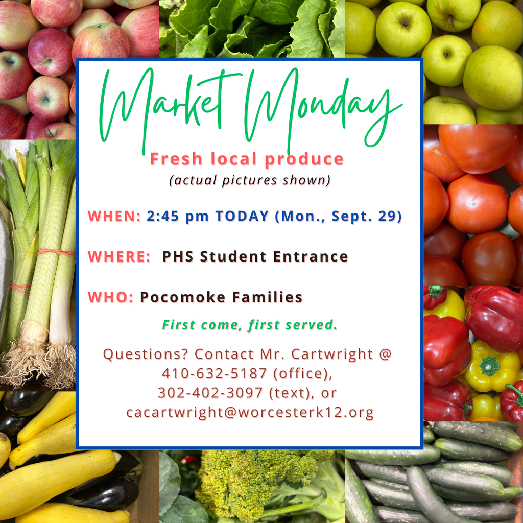 Market Monday produce