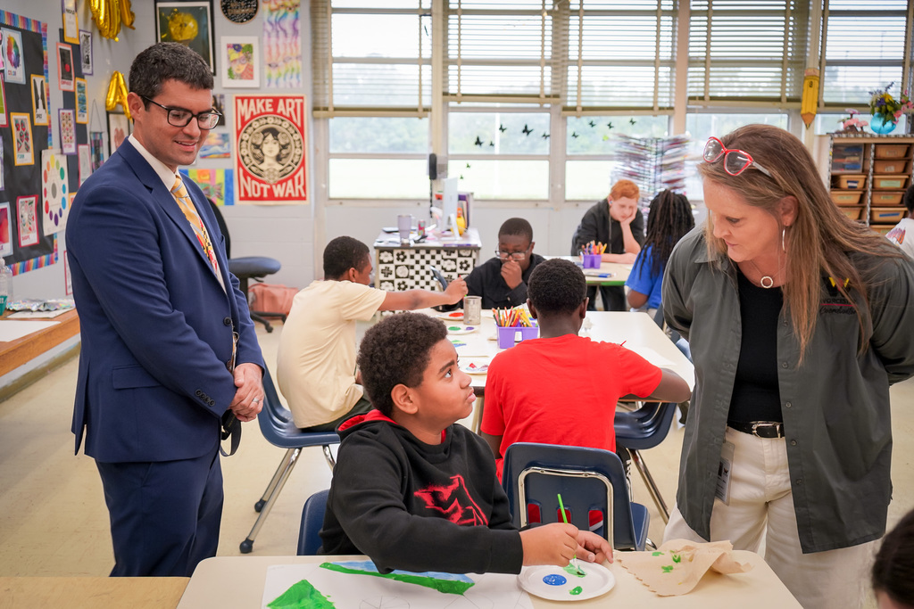 Pocomoke Middle School Leadership Walkthrough