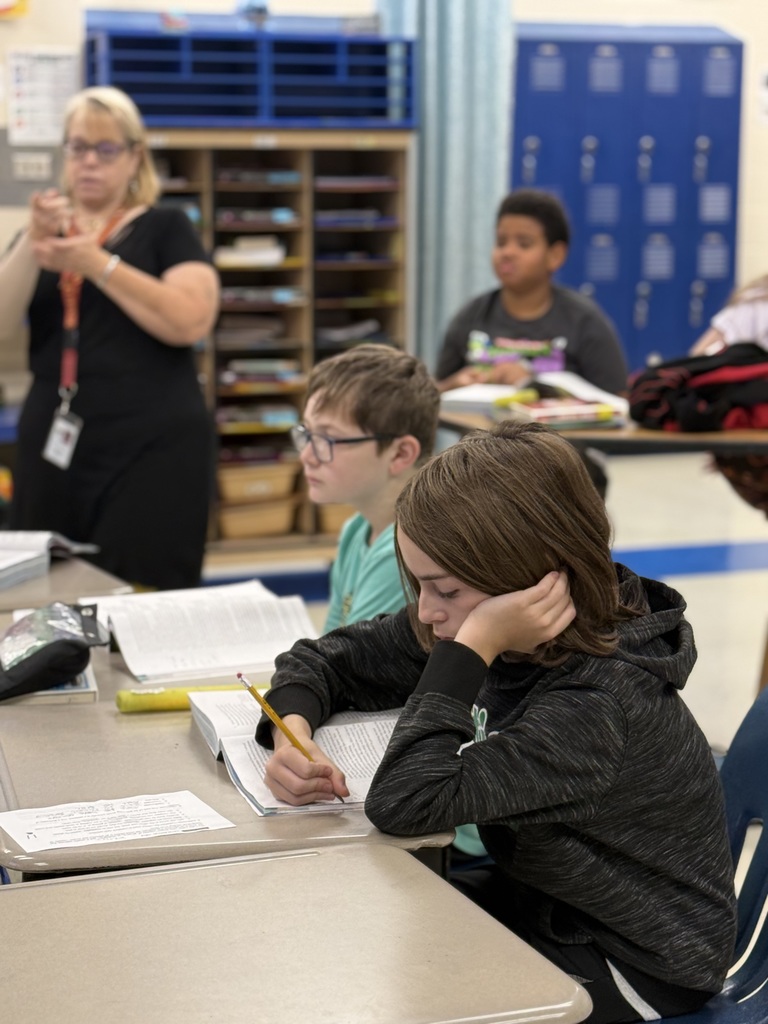 students working