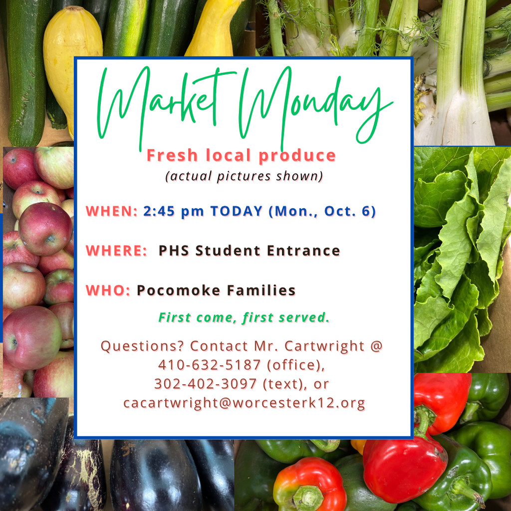 Market Monday produce