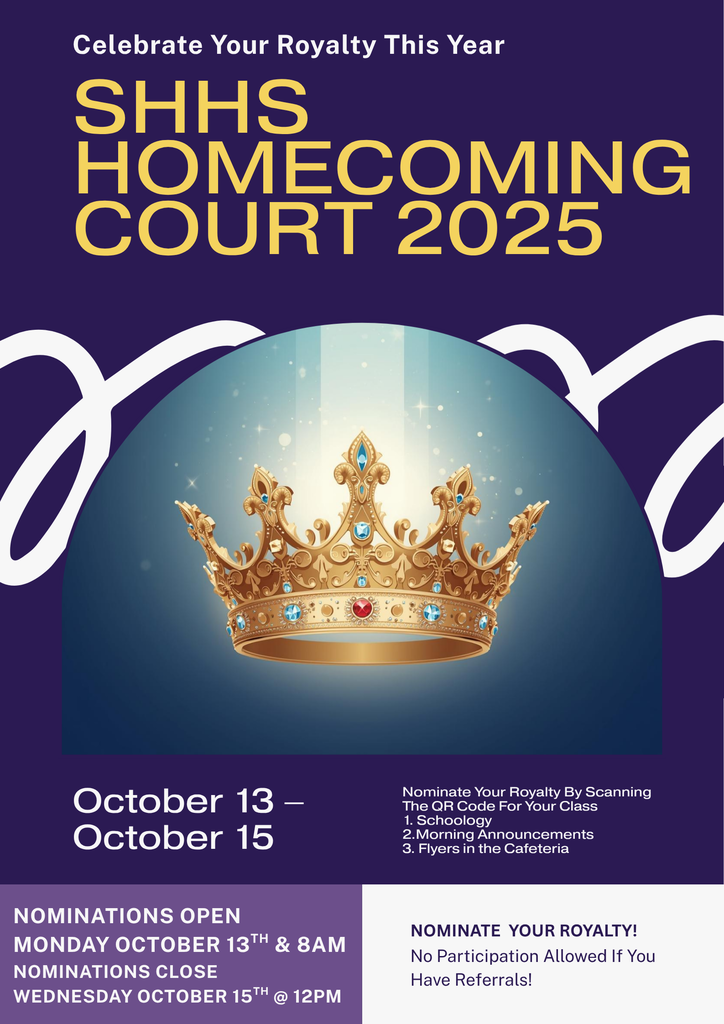 Nominations Open MONDAY October 13th 