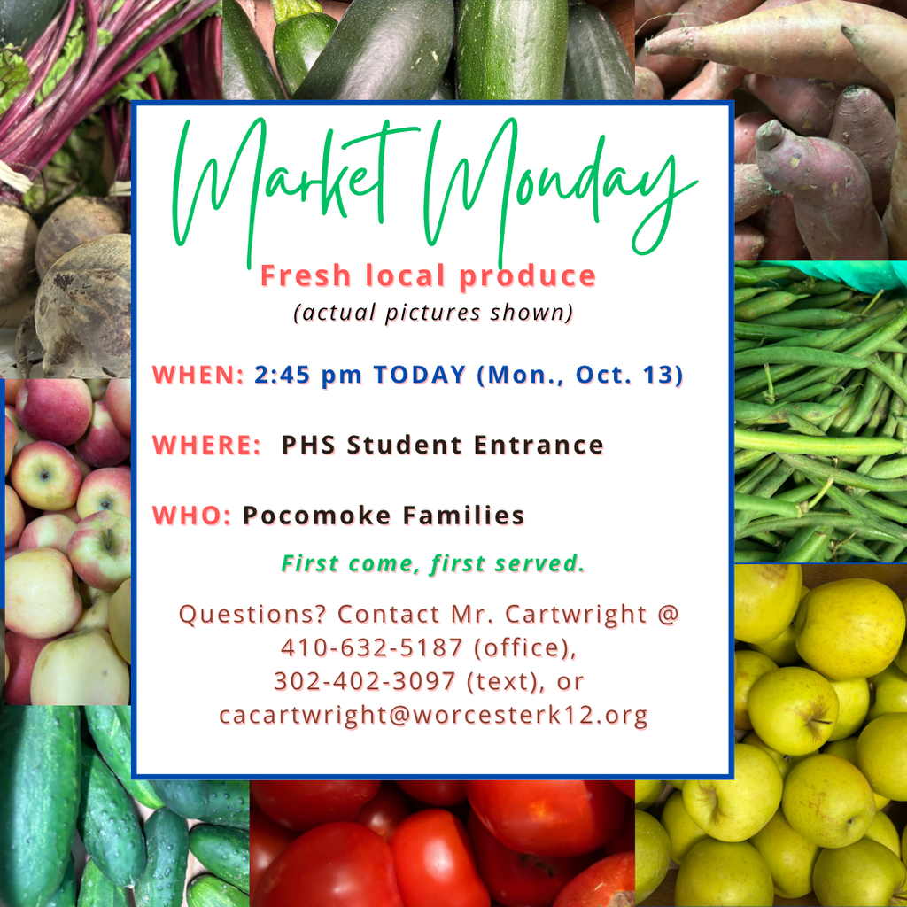 Market Monday produce