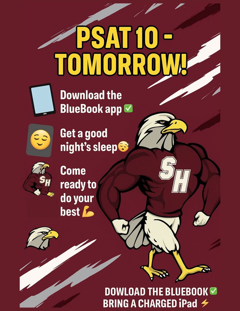 PSAT Tomorrow