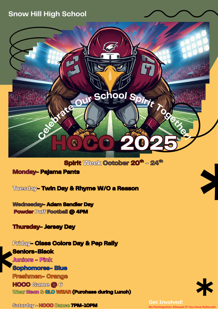 HOCO 2025 Spirit Week!