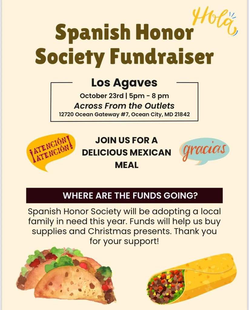 Spanish Honor Society Fundraiser