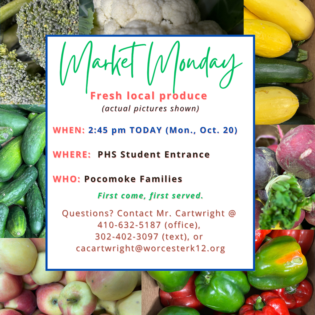 Market Monday produce