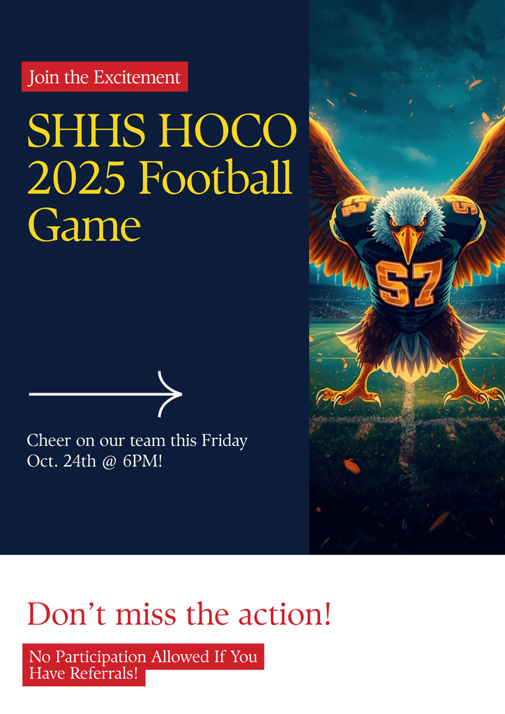 HOCO 2025 Let's Go Eagles!