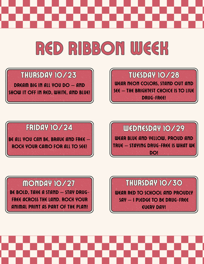 Red Ribbon Week Flyer