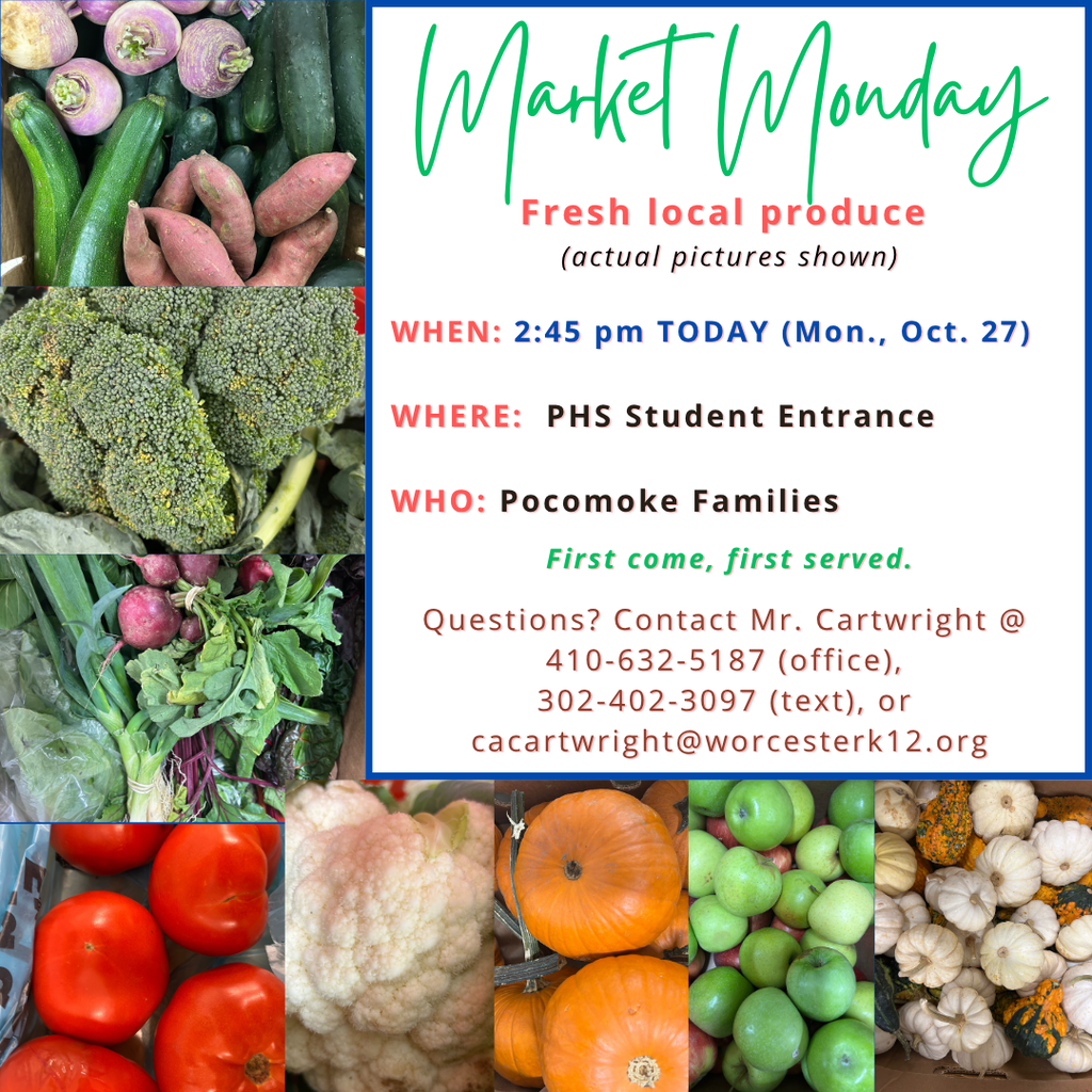 Market Monday produce