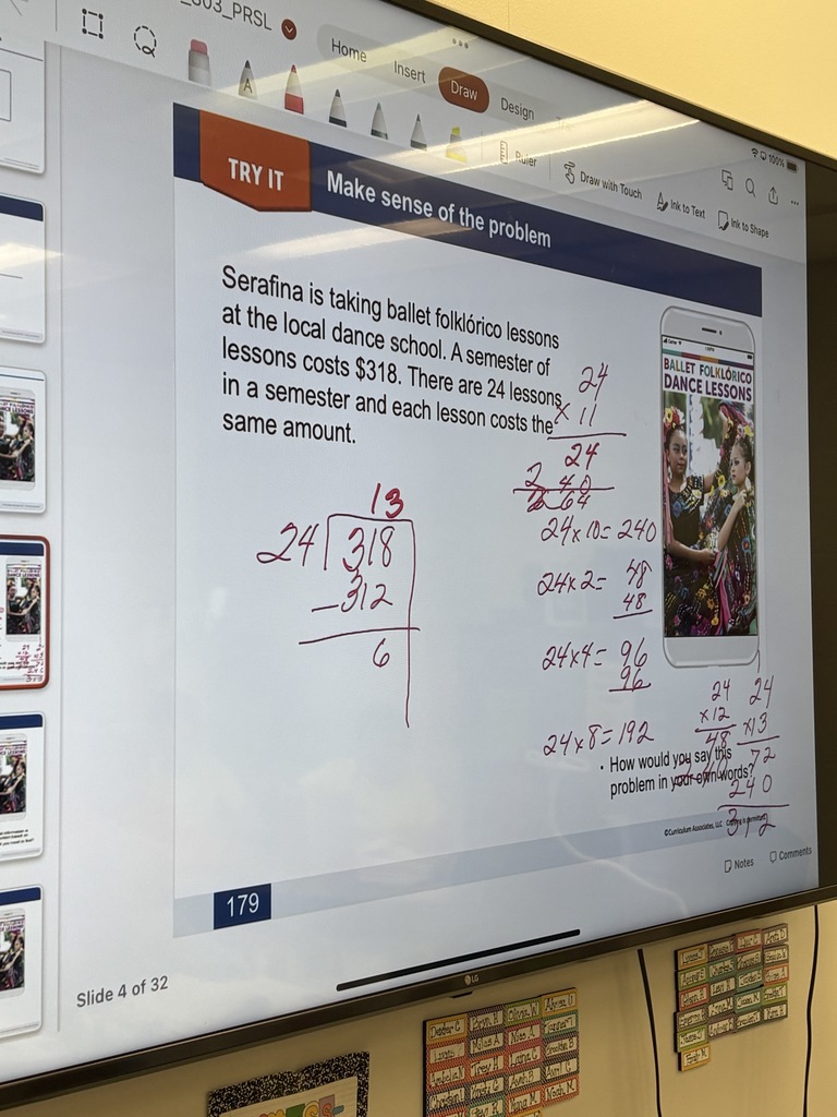 math screen