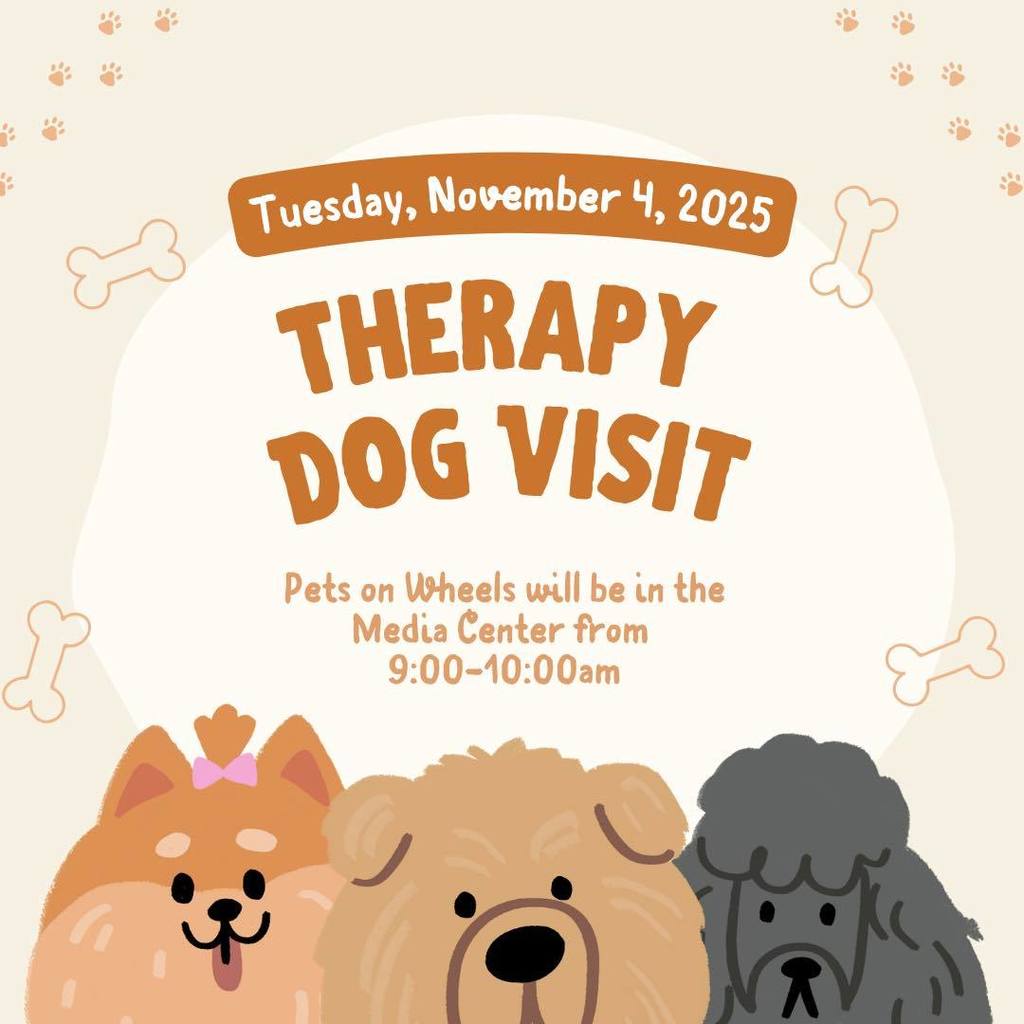 dog therapy at SDHS