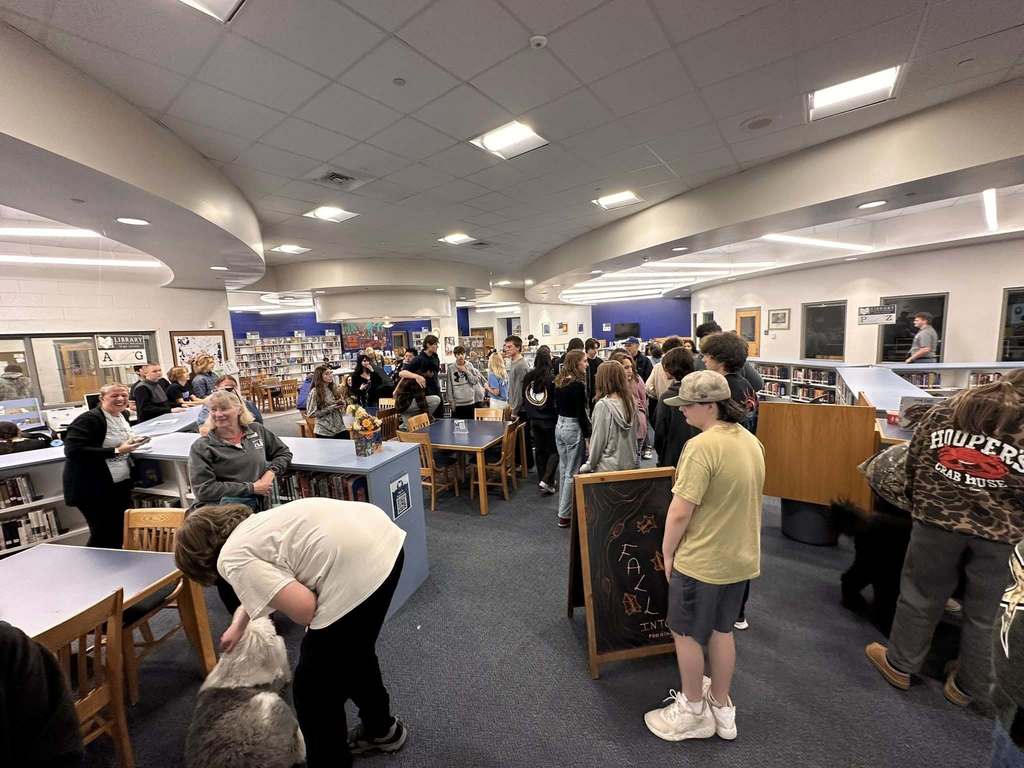 Dog Therapy day at SDHS 2025