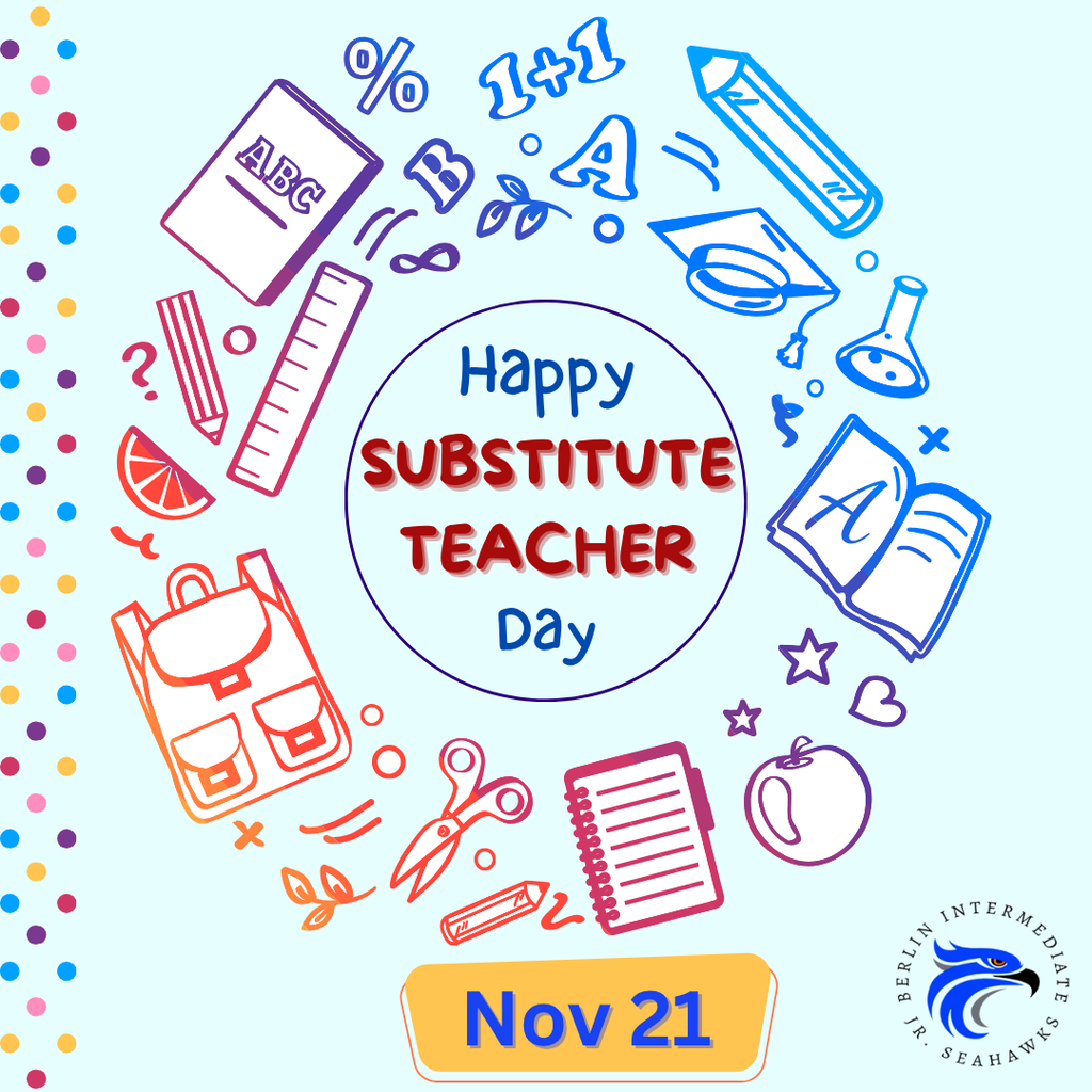 Happy Substitute Teacher Day!