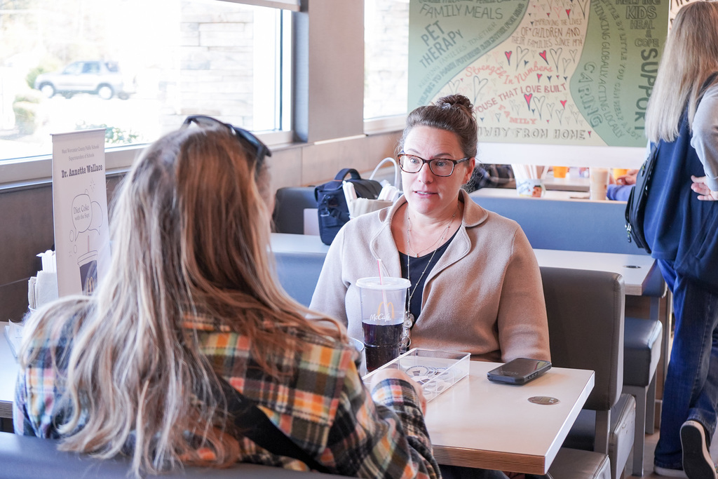 Diet Coke with the Supt