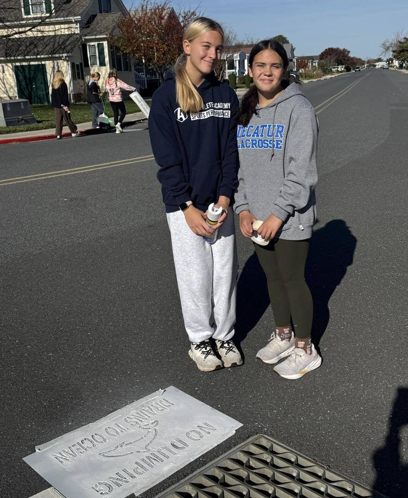 Surfriders marking storm drains 2025