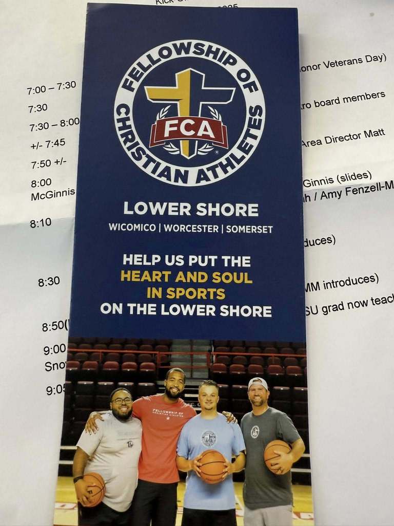 Fellowship of Christian Athletes meeting