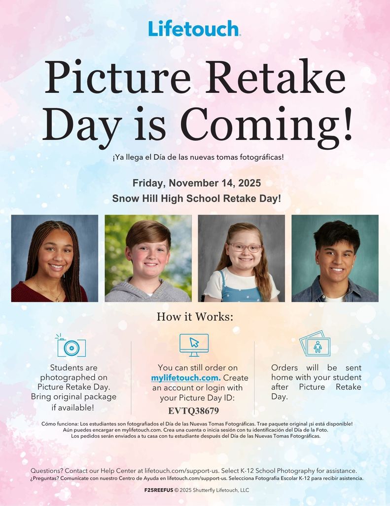 Picture Day is Coming UP!