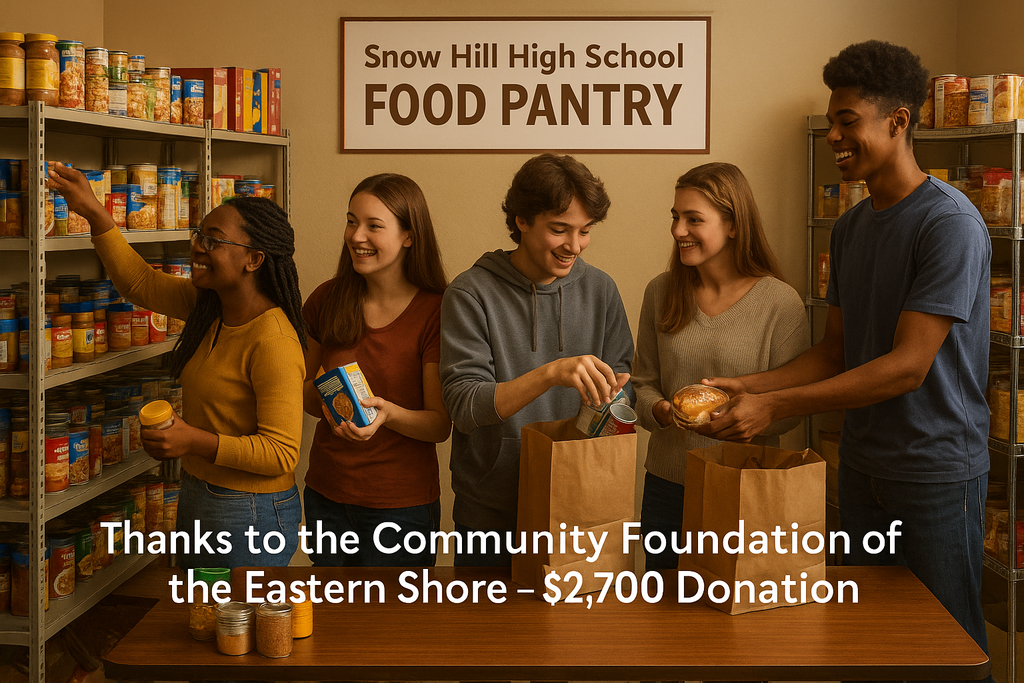 Food Pantry and thankful to Community Foundation
