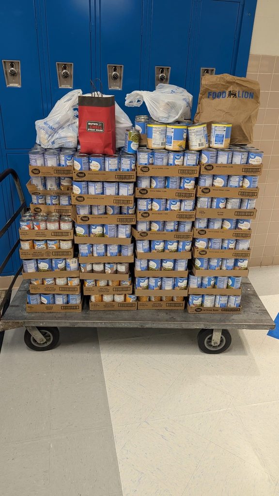 Student Govt Association food drive 2025