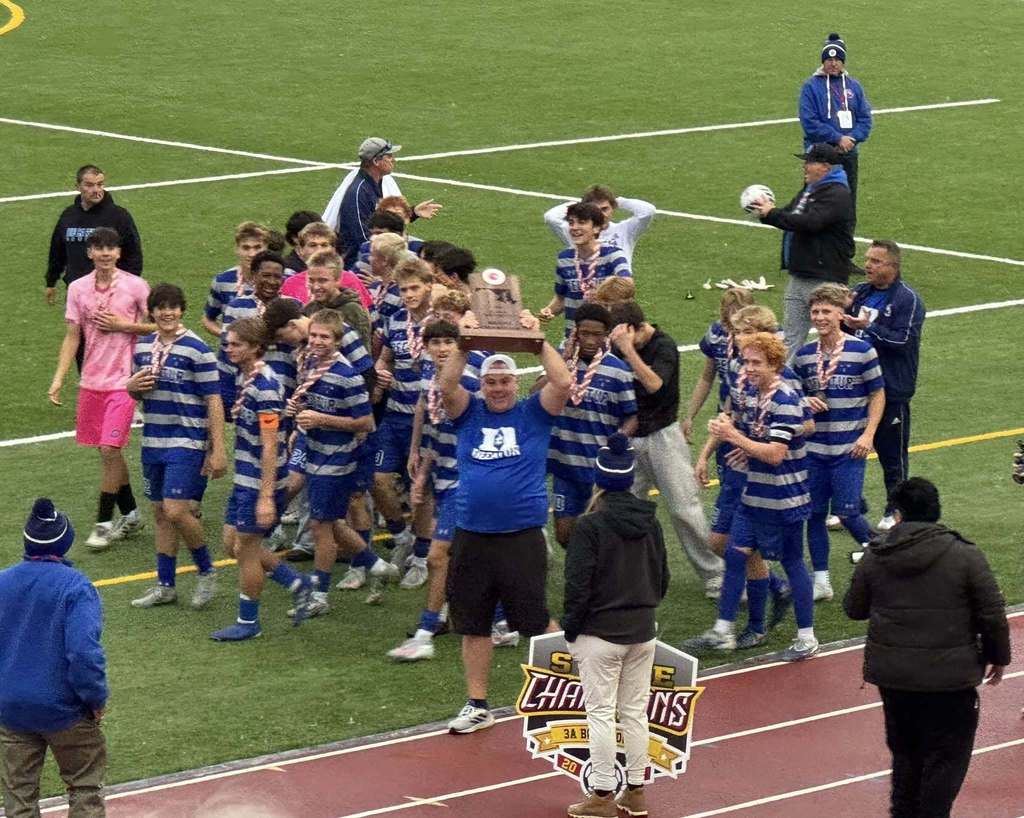 Boys Soccer State Champs 2025