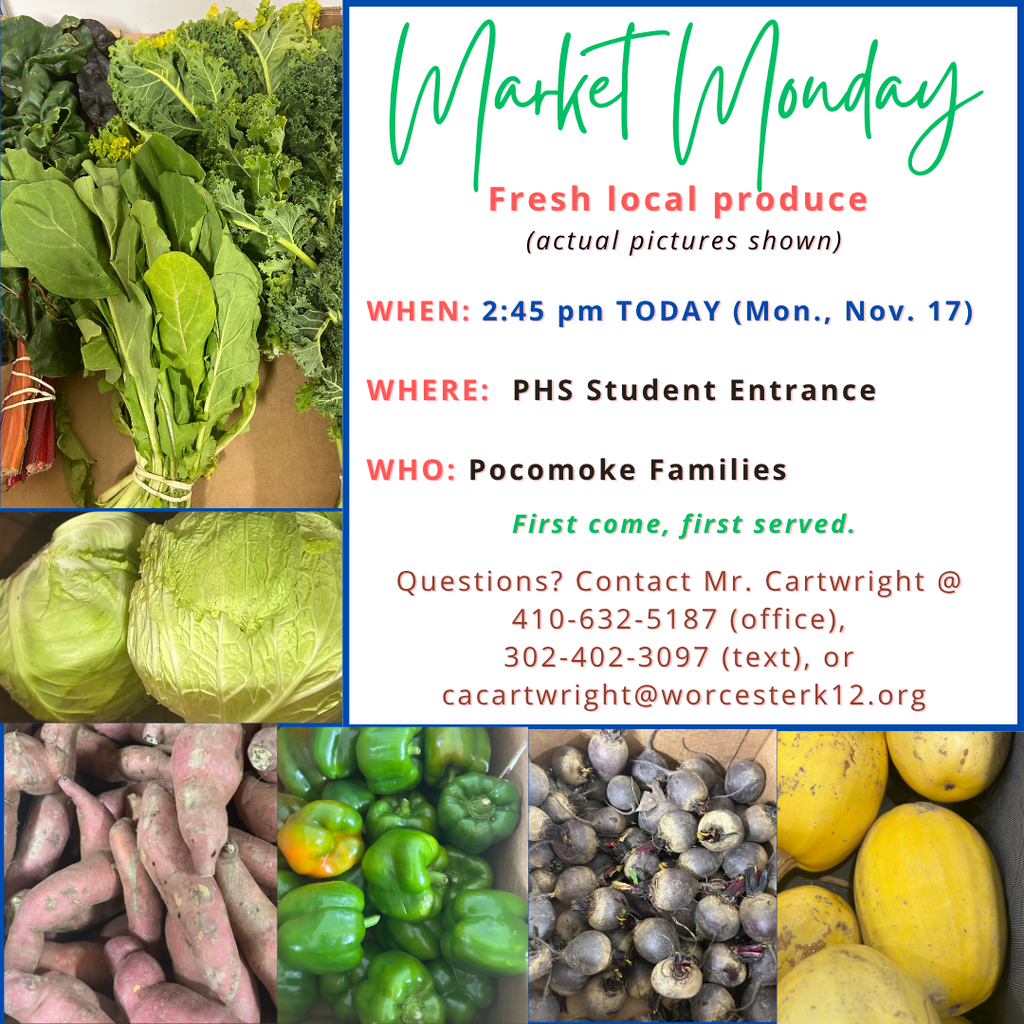 Market Monday produce