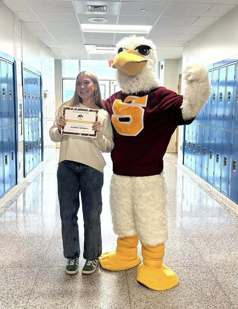 Students admitted to Salisbury Univ 2025