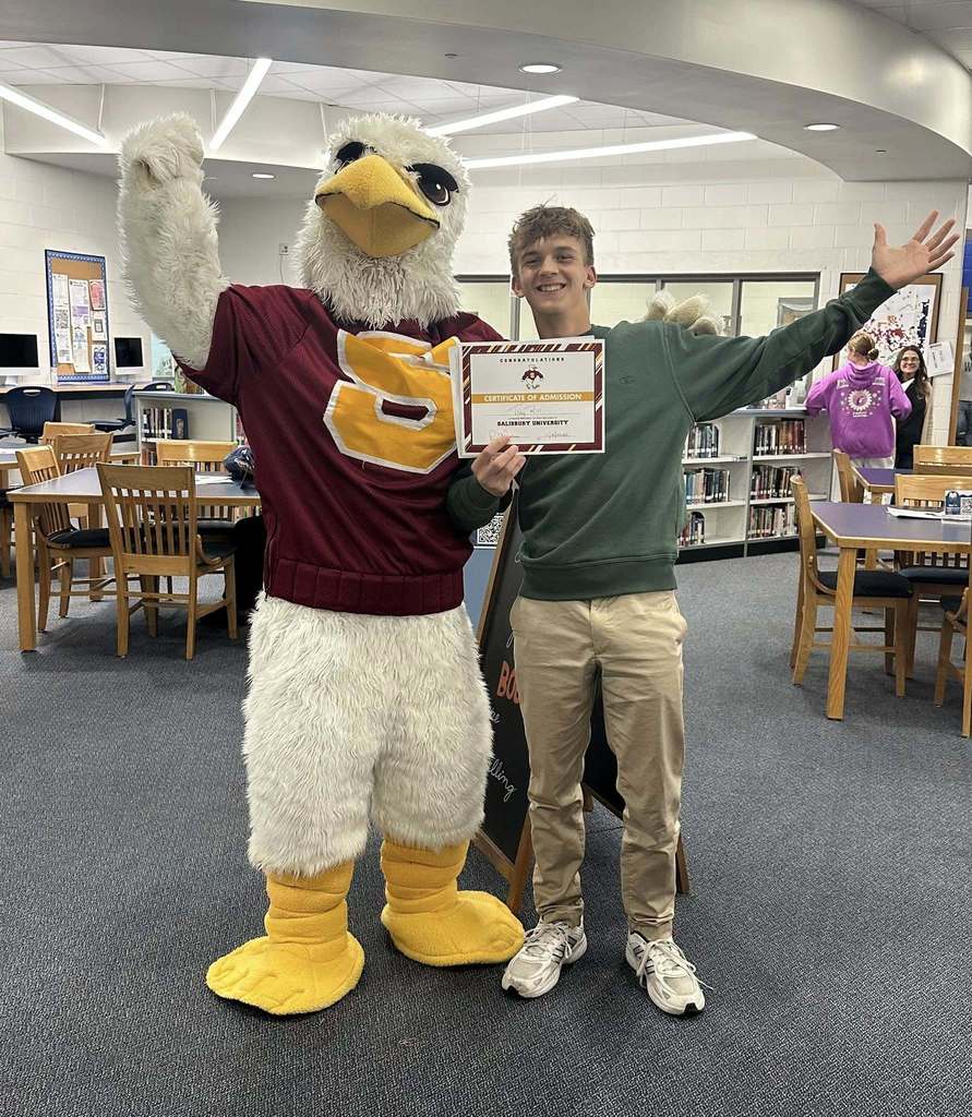 Students admitted to Salisbury Univ 2025