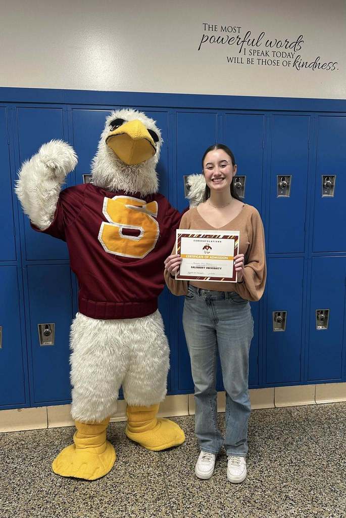 Students admitted to Salisbury Univ 2025