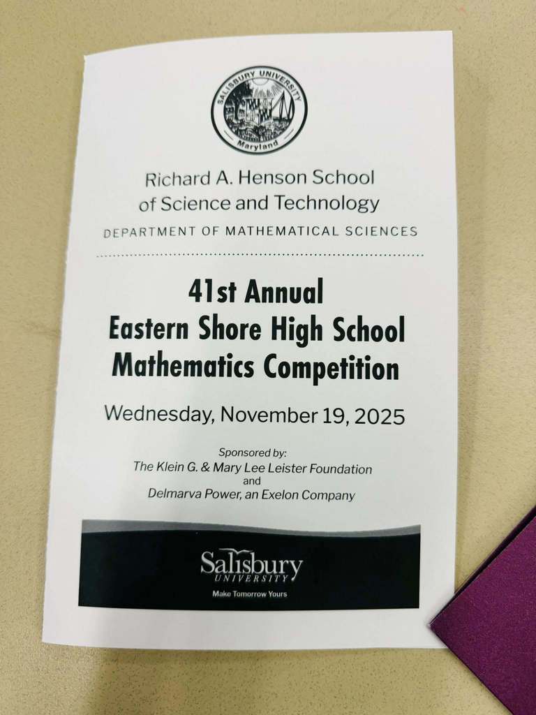 Mathletes competition 2025