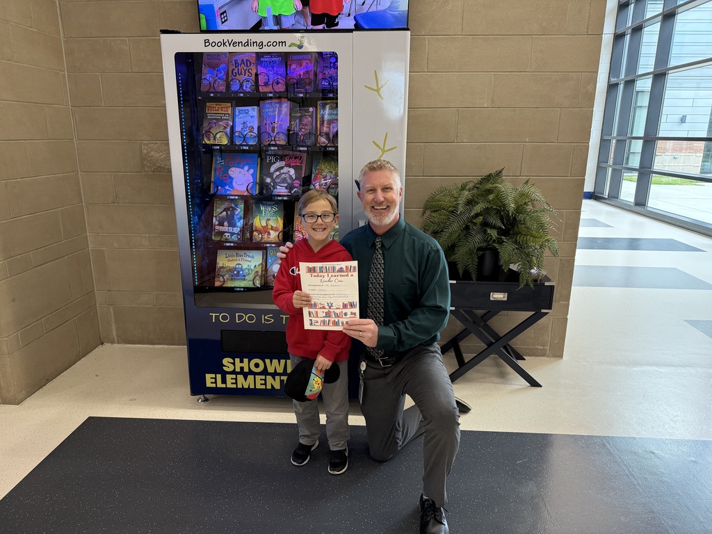 Student getting a book