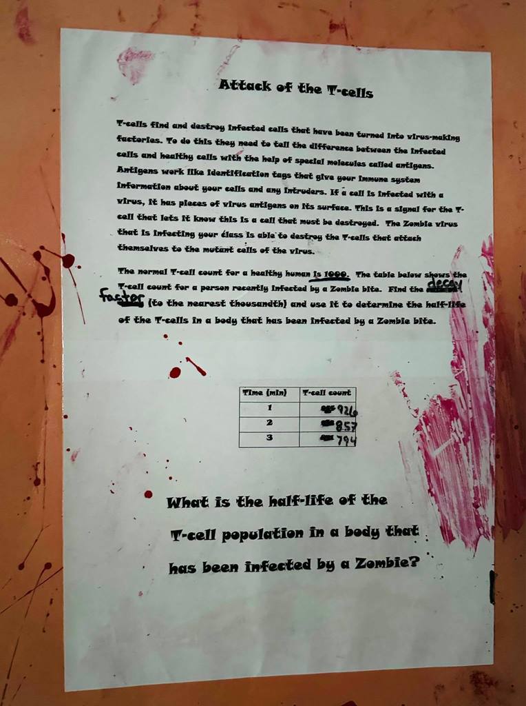 Zombie Math class 2025