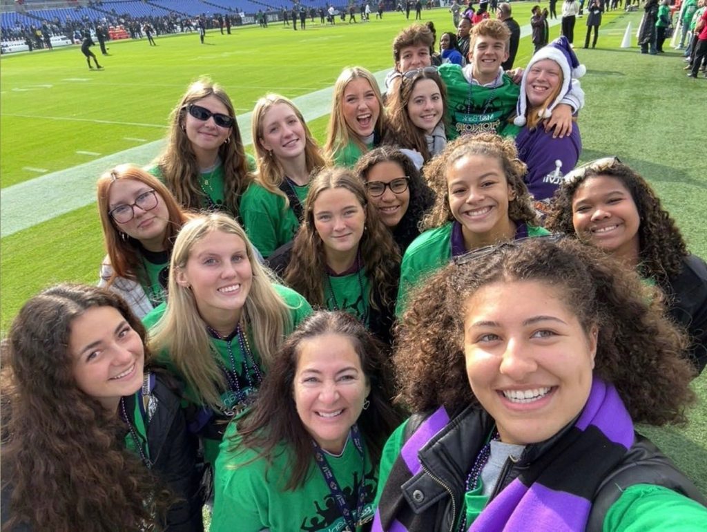 SADD recognition at Raven's game 2025