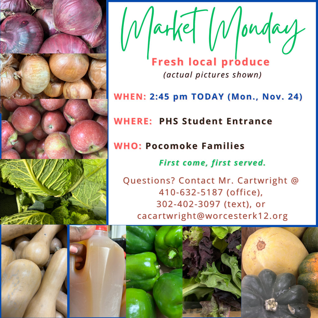 Market Monday produce