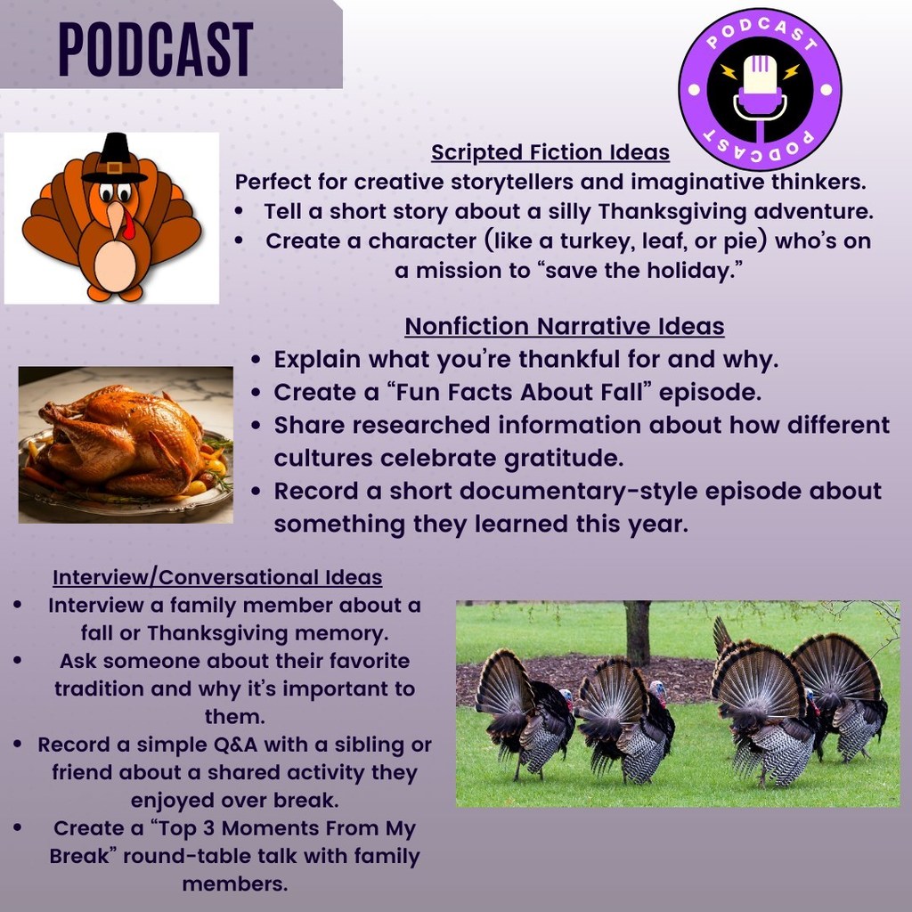 Thanksgiving themed media expo