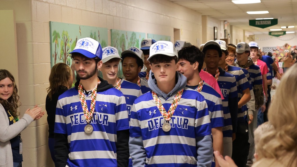Soccer Team tours Buckingham ES 2025