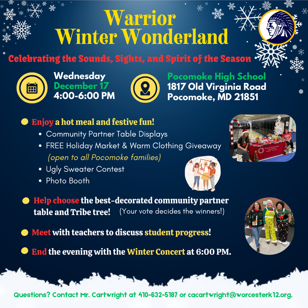 2025 Winter Wonderland flyer