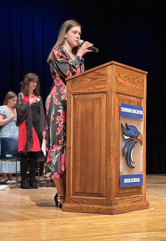 National Spanish Honor Society Induction ceremony 2025